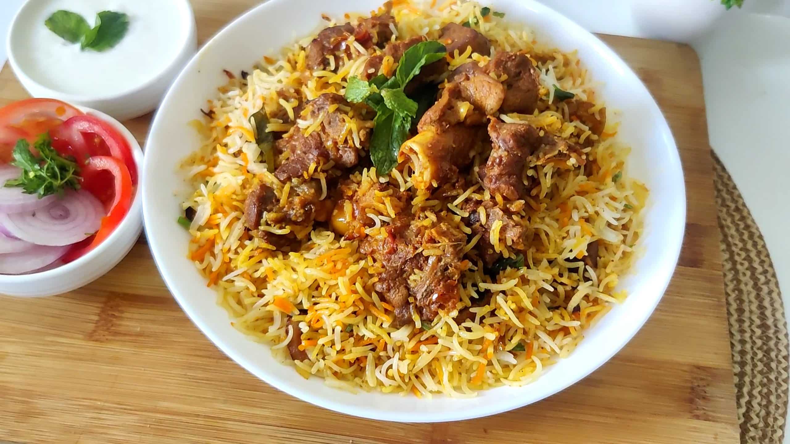 Avakkai Goat Biryani